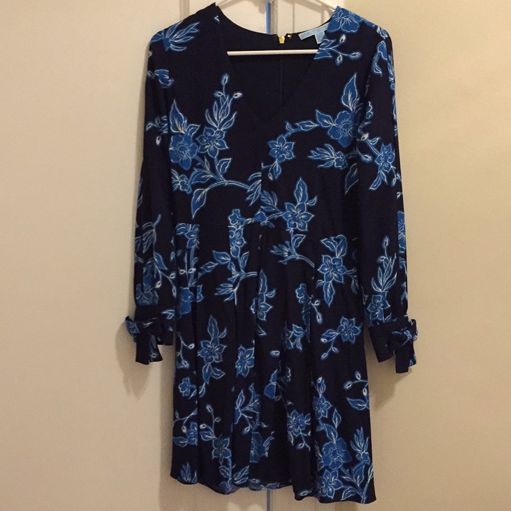 Draper James dark blue dress
